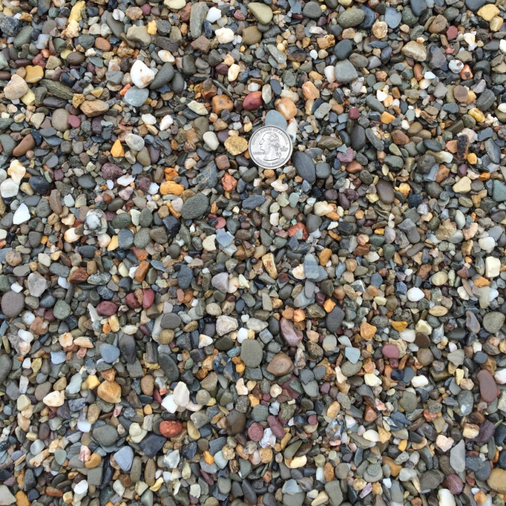 Inspiration for river pebbles